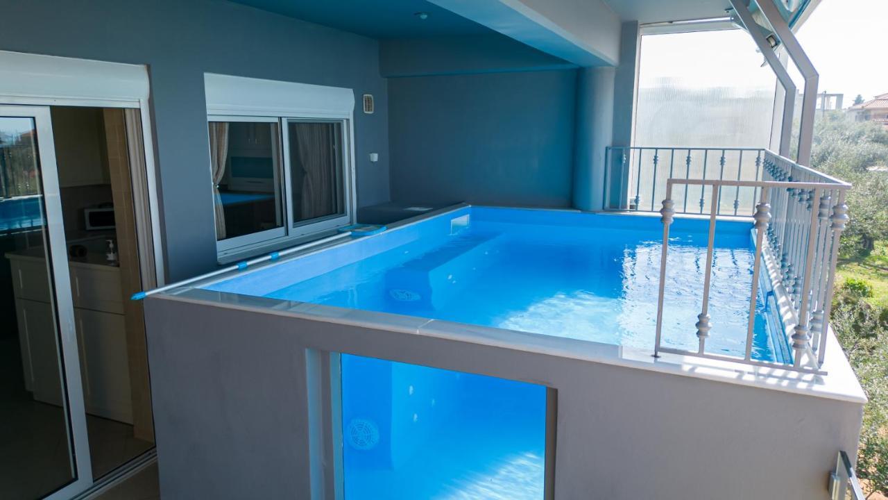 Grand Suites With Private Pools กาลามาตา ภายนอก รูปภาพ